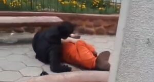 VIDEO: PAREJA EN ESTADO DE EBRIEDAD SORPRENDIDA TENIENDO RELACIONES EN UNA PLAZA DE POTOSÍ
