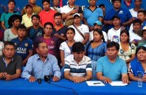 EVO MORALES SE ALÍA CON FPV PARA SER CANDIDATO PRESIDENCIAL