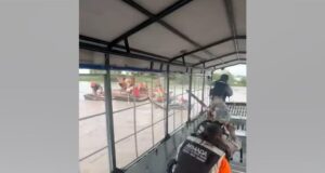 FUNCIONARIOS DE LA ANH Y ARMADA SON ATACADOS CON PIEDRAS Y LADRILLOS