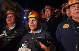 MINEROS DECLARAN EMERGENCIA Y ANUNCIAN MOVILIZACIONES SI YPFB NO CUMPLE CON DOTACIONES DE DIÉSEL
