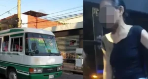 ALCALDÍA CRUCEÑA NOTIFICARÁ A LÍNEA DE MICRO POR PELEA ENTRE PASAJERA Y PAREJA DEL CONDUCTOR