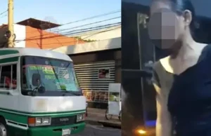 ALCALDÍA CRUCEÑA NOTIFICARÁ A LÍNEA DE MICRO POR PELEA ENTRE PASAJERA Y PAREJA DEL CONDUCTOR
