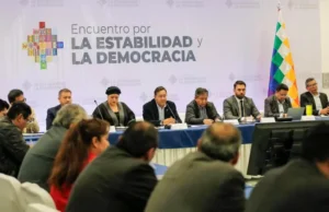 ENCUENTRO POR LA ESTABILIDAD EXIGE APROBACIÓN DE CRÉDITOS Y PIDE QUE ARCE SE ENFOQUE EN SU GESTIÓN