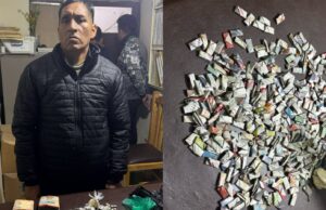 ENCUENTRAN GRAN CANTIDAD DE SOBRES CON COCAINA Y DINERO EN CELDA DE LA CÁRCEL DE SAN PEDRO