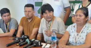 MORALES DA 48 HORAS AL GOBIERNO PARA APREHENDER A POLICÍA QUE DISPARÓ EN IVIRGARZAMA