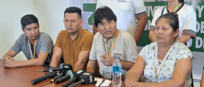 MORALES DA 48 HORAS AL GOBIERNO PARA APREHENDER A POLICÍA QUE DISPARÓ EN IVIRGARZAMA