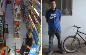 DETIENEN A DELINCUENTE QUE COMETÍA ROBOS Y HUÍA EN BICICLETA