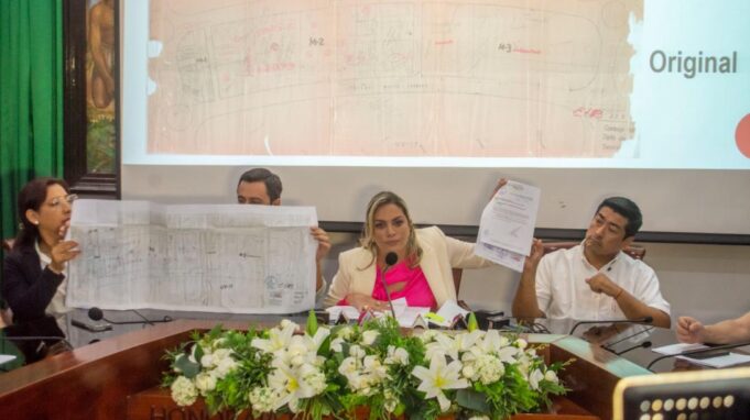 CONCEJALA MUCARZEL DENUNCIA QUE JHONNY FERNÁNDEZ AVALÓ PLANO ADULTERADO DEL MERCADO MUTUALISTA