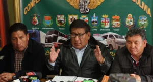 CONFEDERACIÓN DE CHOFERES ADVIERTE CON PARO GENERAL SI EL GOBIERNO NO CUMPLE SUS DEMANDAS