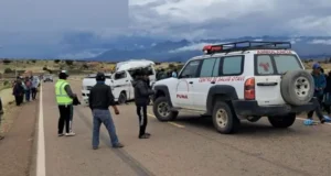 FATAL ACCIDENTE EN TRES CRUCES DEJA CINCO FALLECIDOS Y SEIS HERIDOS