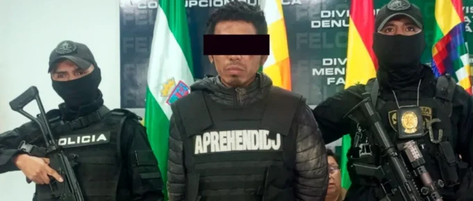 POLICÍA PRESENTA A DELINCUENTE ATRAPADO TRAS VIOLENTO ROBO CONTRA UNA MUJER