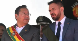 EVO MORALES DENUNCIA PELEA ENTRE ARCE Y DEL CASTILLO ANTES DE LA DIFUSIÓN DEL VIDEO DEL 26J