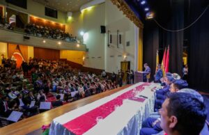 PRESIDENTE ARCE PROMETE SOLUCIÓN ESTRUCTURAL A LAS AGUAS SERVIDAS DE TARIJA