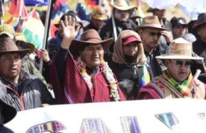 EVO MORALES ENCABEZARÁ MOVILIZACIÓN PARA INSCRIBIR SU POSTULACIÓN PRESIDENCIAL EN EL TSE