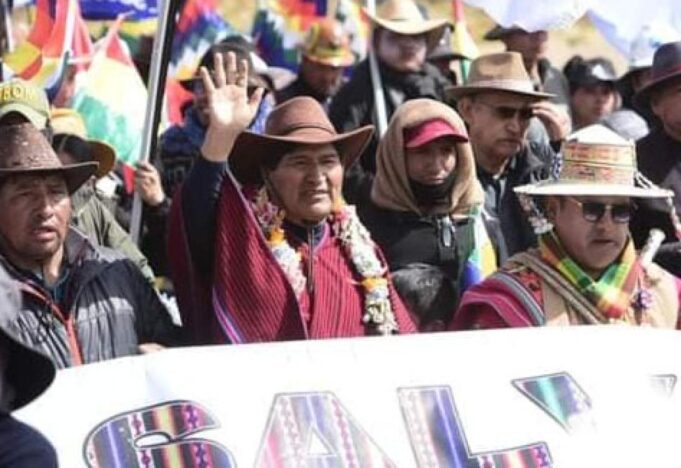 EVO MORALES ENCABEZARÁ MOVILIZACIÓN PARA INSCRIBIR SU POSTULACIÓN PRESIDENCIAL EN EL TSE