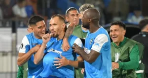 SAN ANTONIO HACE HISTORIA CON SU PRIMER TRIUNFO EN LA COPA LIBERTADORES CONTRA OLIMPIA