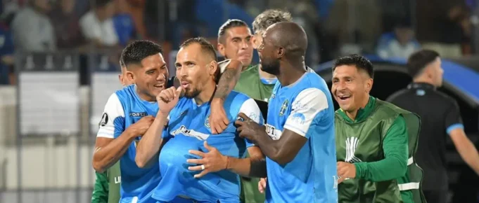 SAN ANTONIO HACE HISTORIA CON SU PRIMER TRIUNFO EN LA COPA LIBERTADORES CONTRA OLIMPIA