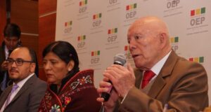 VOCAL HASSENTEUFEL ES ELEGIDO VICEPRESIDENTE DEL TSE ANTE FALTA DE CONSENSO PARA LA PRESIDENCIA