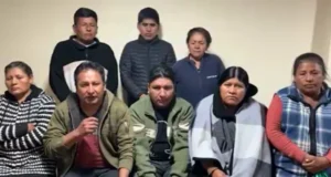 DIRIGENTE EVISTA JUAN ENRIQUE MAMANI EMITE AMENAZAS CONTRA EL TSE Y EXIGE LIBERACIÓN DE DETENIDOS