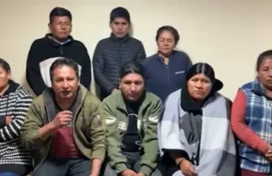 DIRIGENTE EVISTA JUAN ENRIQUE MAMANI EMITE AMENAZAS CONTRA EL TSE Y EXIGE LIBERACIÓN DE DETENIDOS