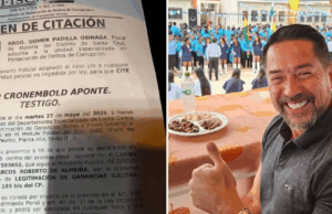 MARIO CRONENBOLD ES CITADO A DECLARAR COMO TESTIGO EN EL CASO ‘TUTA’, QUE INVESTIGA LA PRESENCIA DEL PCC EN BOLIVIA