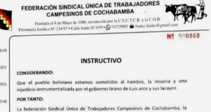 CONVOCAN A BLOQUEO NACIONAL INDEFINIDO DE CARRETERAS A PARTIR DEL 2 DE JUNIO