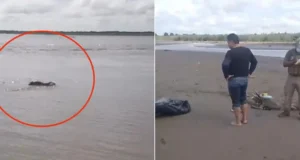 ÁNGELO MEDRANO FLORES ES LA VÍCTIMA HALLADA FLOTANDO EN EL RÍO GRANDE EN PUERTO PAILA