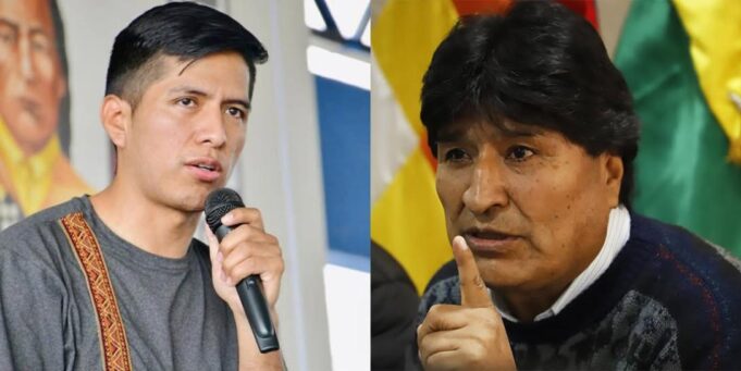 EVO MORALES INSTA A ANDRÓNICO RODRÍGUEZ A DESISTIR DE SU CANDIDATURA PRESIDENCIAL Y LO ACUSA DE SER INSTRUMENTO DE LA DERECHA