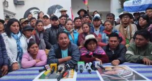 SECTORES AFINES A EVO DEFINEN MOVILIZACIÓN HACIA LA PAZ CON AMENAZAS DE BLOQUEO