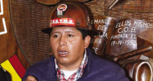 HUARACHI LOGRA QUE LA COB PIDA UNIDAD DE LA IZQUIERDA EN TORNO AL MAS