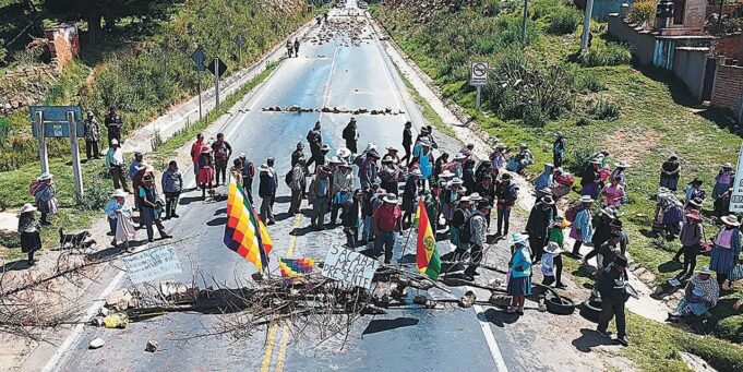 EVISTAS DETERMINAN PAUSA HUMANITARIA EN LOS BLOQUEOS DE CARRETERAS