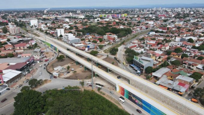 ESTE VIERNES SE INAUGURA EL VIADUCTO DEL 4TO ANILLO Y AVENIDA VIRGEN DE COTOCA; MUNICIPIO DISPONE CIERRE DE VÍAS Y DESVÍOS TEMPORALES