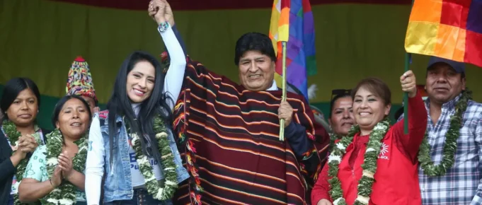 RUTH NINA ADVIERTE QUE NO HABRÁ ELECCIONES SI EVO MORALES NO ESTÁ EN LA PAPELETA