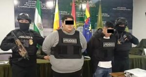 DOS BARRABRAVAS DE ORIENTE PETROLERO SON ENVIADOS A PALMASOLA POR HERIR A POLICÍA CON DISPAROS