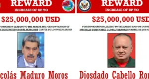 LA DEA OFRECE MILLONARIAS RECOMPENSAS POR NICOLÁS MADURO Y SUS PRINCIPALES ALIADOS, TRAS DECLARAR AL CÁRTEL DE LOS SOLES COMO ORGANIZACIÓN TERRORISTA