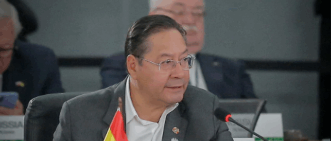 LUIS ARCE PLANTEA EN CUMBRE BRICS ALTERNATIVAS FINANCIERAS QUE NO DEPENDAN DE CALIFICADORAS INTERNACIONALES