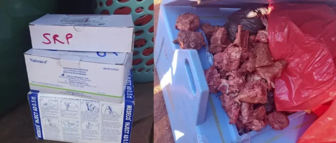 APREHENDEN A DOS PERSONAS ACUSADAS DE ATENTAR CONTRA LA SALUD PÚBLICA POR ROMPER LA CADENA DE FRÍO DE VACUNAS EN SANTA CRUZ