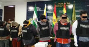 DESARTICULAN BANDA CRIMINAL DEDICADA AL ROBO AGRAVADO EN SANTA CRUZ; SEIS DETENIDOS FUERON ENVIADOS A PALMASOLA