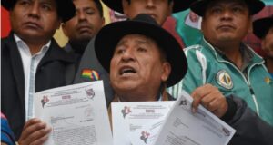 CAMPESINOS ARCISTAS ADVIERTEN CON DESCONOCER RESULTADOS SI GANA UN CANDIDATO OPOSITOR