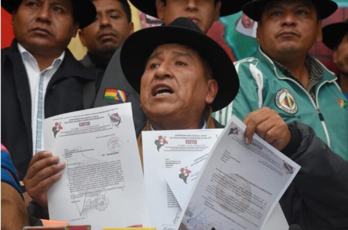 CAMPESINOS ARCISTAS ADVIERTEN CON DESCONOCER RESULTADOS SI GANA UN CANDIDATO OPOSITOR