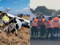ACCIDENTE AÉREO EN BAURES: CINCO HERIDOS SON TRASLADADOS A SANTA CRUZ