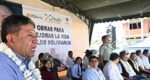 CHOQUEHUANCA ATRIBUYE ESCASEZ DE COMBUSTIBLE Y ALZA DEL DÓLAR AL BLOQUEO DE CRÉDITOS EN LA ASAMBLEA