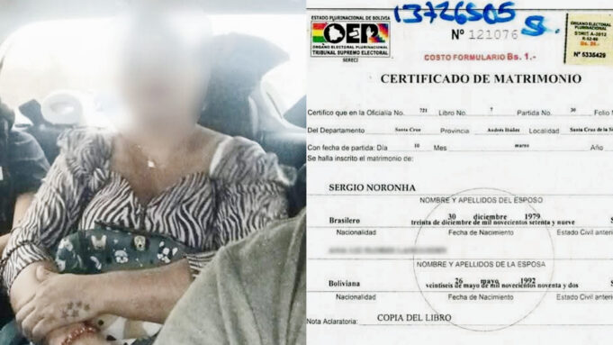 CAPTURAN A MUJER QUE SE HABRÍA CASADO CON CAPO DEL PCC EN BOLIVIA