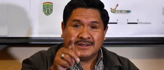 EXJEFE ANTIDROGAS DE EVO MORALES, FELIPE CÁCERES, FUE APREHENDIDO EN OPERATIVO DE UMOPAR EN EL TRÓPICO