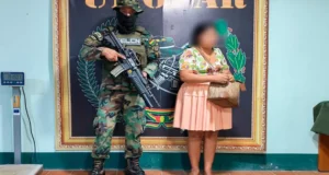 APREHENDEN A ELBA TERÁN CON 10 KILOS DE COCAÍNA EN EL TRÓPICO DE COCHABAMBA