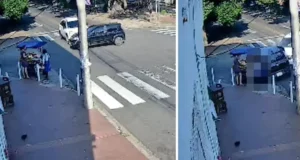 FATAL ACCIDENTE EN LA ALAMEDA JUNÍN COBRA LA VIDA DE UNA VENDEDORA DE FRUTAS