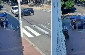 FATAL ACCIDENTE EN LA ALAMEDA JUNÍN COBRA LA VIDA DE UNA VENDEDORA DE FRUTAS