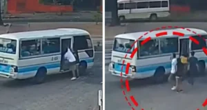 MUJER ES ASALTADA POR UNA PAREJA Y UN CÓMPLICE EN PLENO CENTRO DE SANTA CRUZ