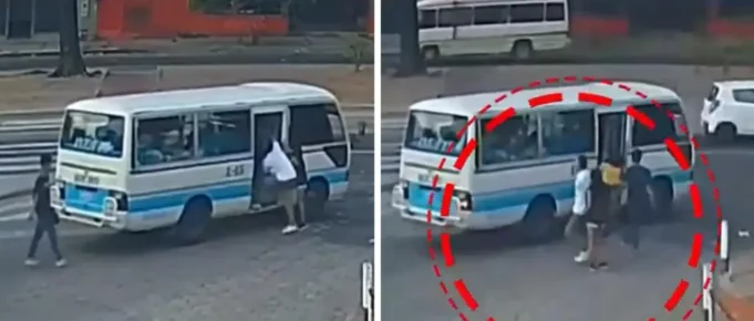 MUJER ES ASALTADA POR UNA PAREJA Y UN CÓMPLICE EN PLENO CENTRO DE SANTA CRUZ