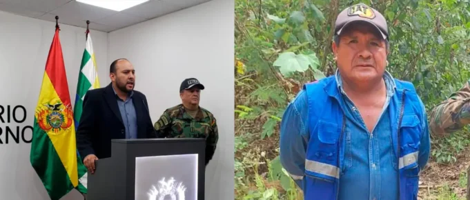 MINISTRO DE GOBIERNO DETALLA OPERATIVO EN EL TRÓPICO: LABORATORIO EN PREDIO DE FELIPE CÁCERES TENÍA CAPACIDAD DE PRODUCIR 160 KILOS DE DROGA